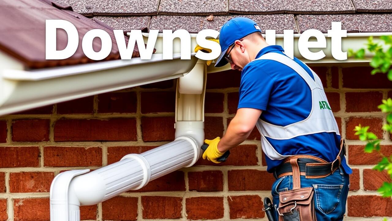 Downspout Installation