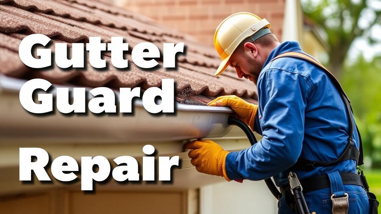 Gutter Guard Repair